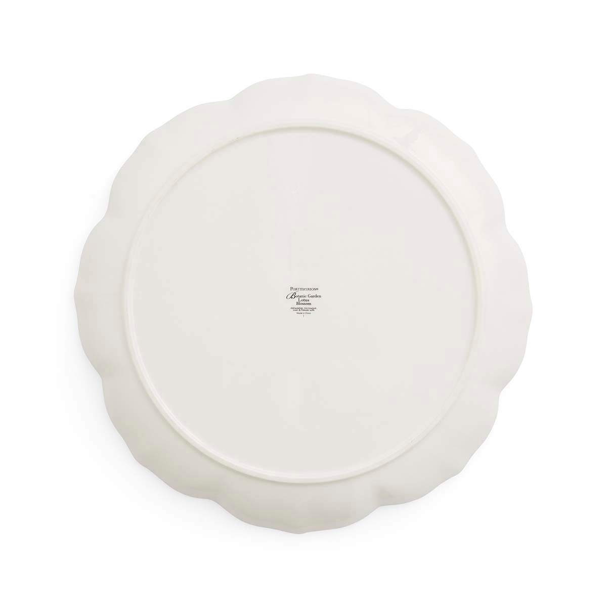ボタニックガーデン ロータスブロッサム 13.5インチプラッター - メドウサフラン