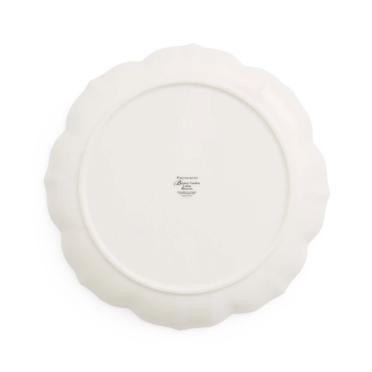 ボタニックガーデン ロータスブロッサム 11.25インチ プレート - メキシカンリリー S4