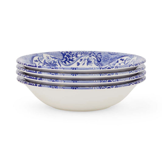 ブルーイタリアン クリスマスツリー シリアル 20cm 4個セット