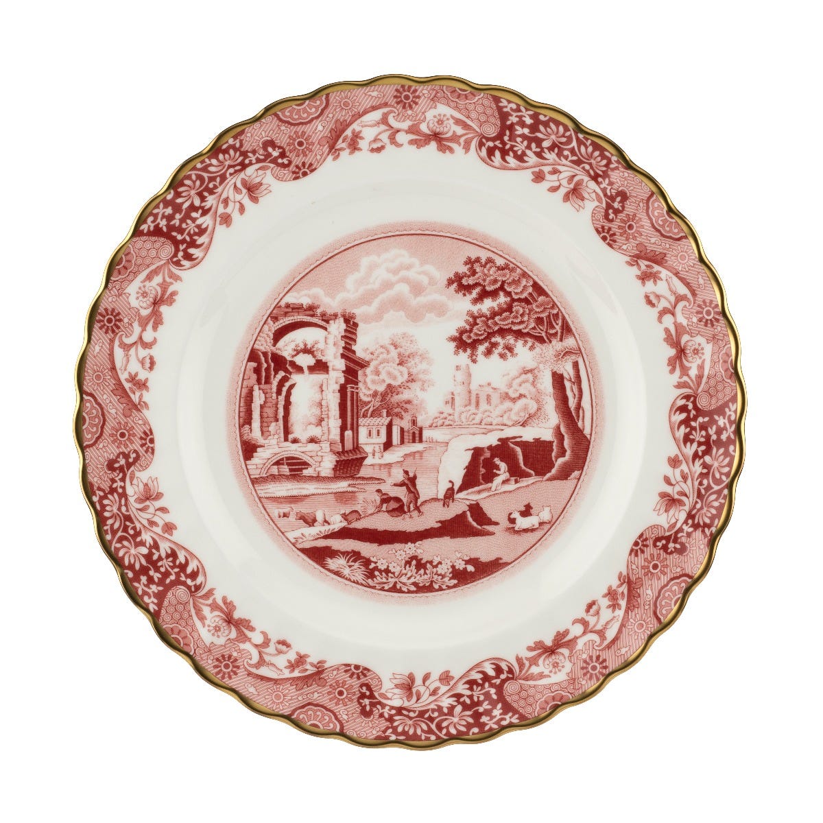 Spode 1770 จานอิตาลีขนาดใหญ่ 27ซม.