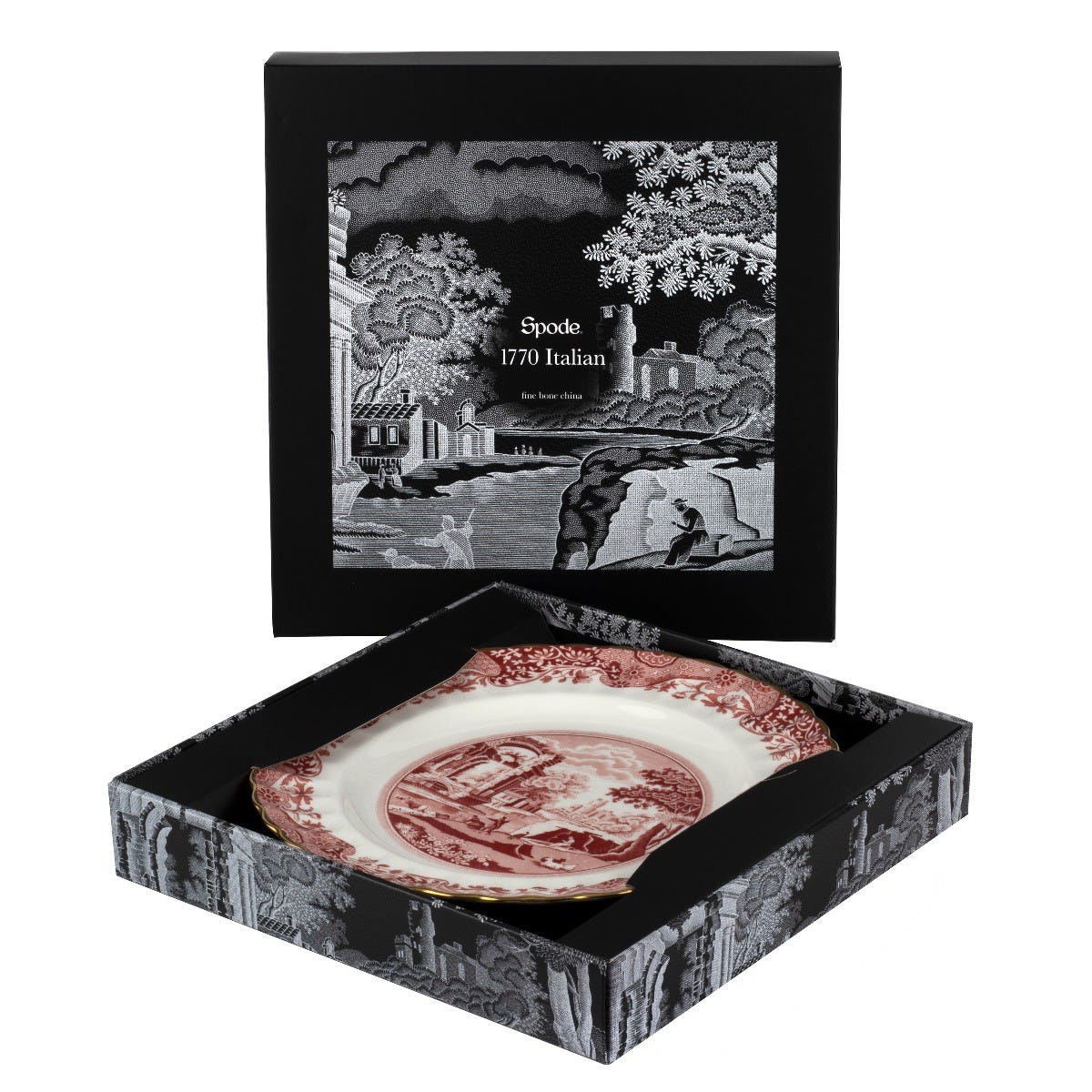 Spode 1770 จานอิตาลีขนาดใหญ่ 27ซม.