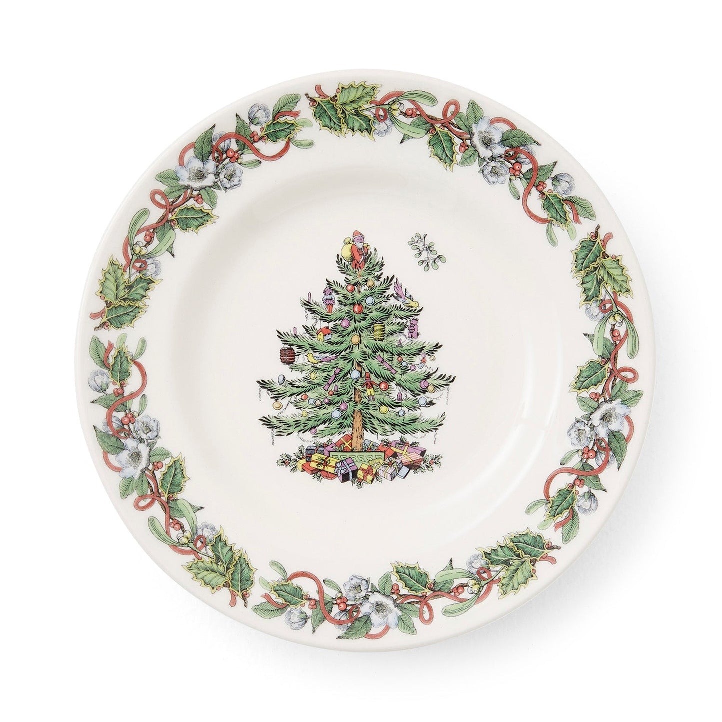 クリスマスツリーリースのティープレート