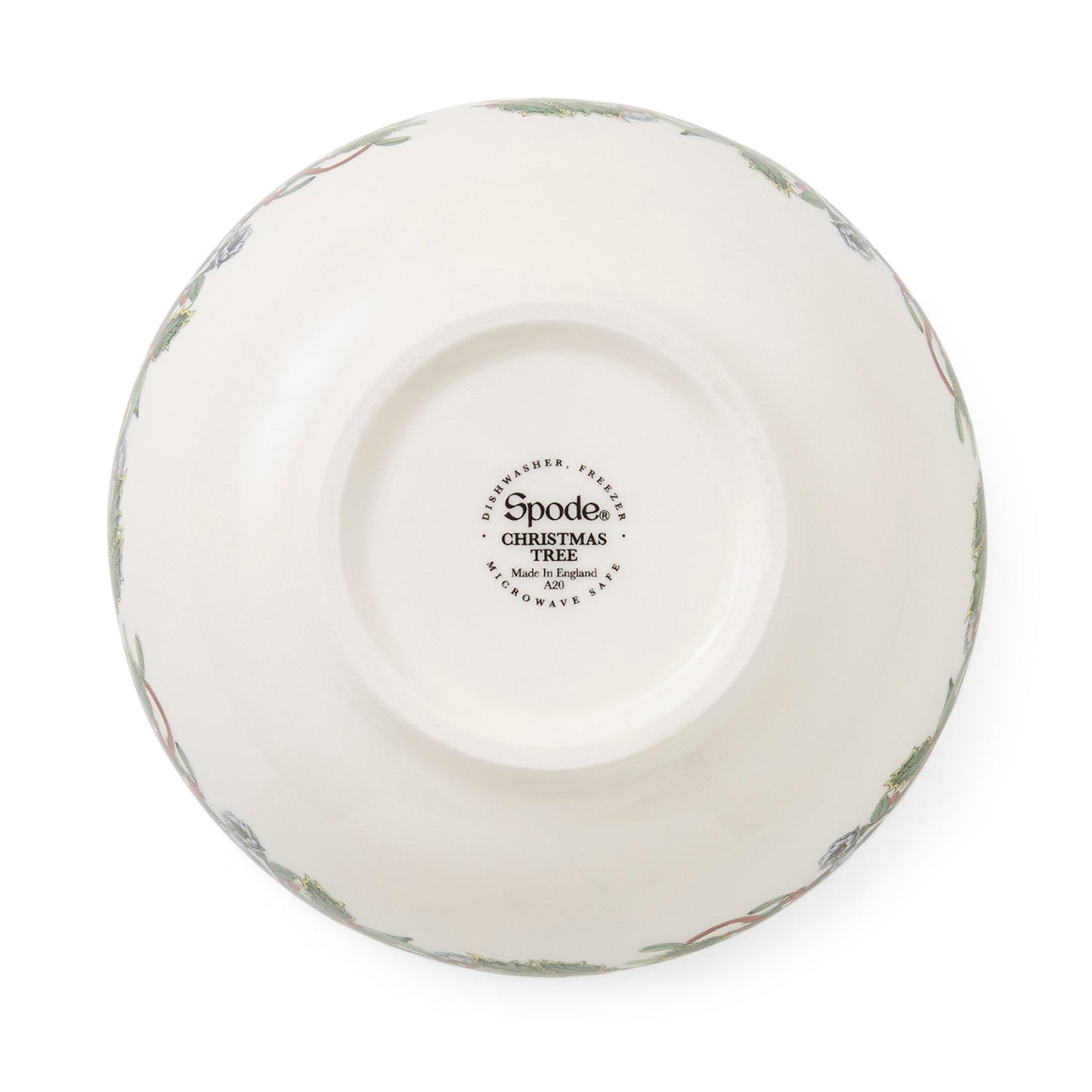 Spode Christmas Tree Wreath ชามเสิร์ฟขนาดกลาง/14 ซม.