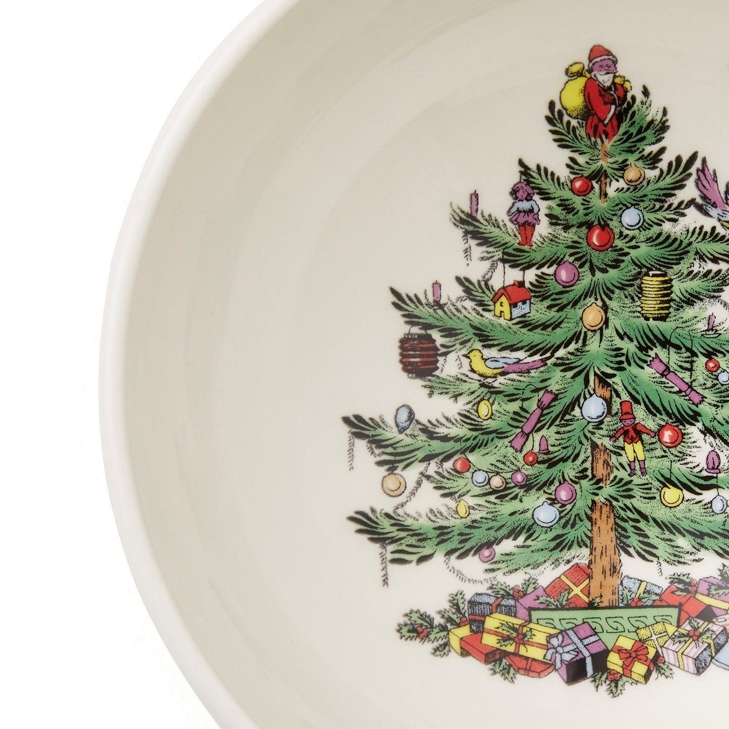 Spode Christmas Tree Wreath ชามเสิร์ฟขนาดกลาง/14 ซม.