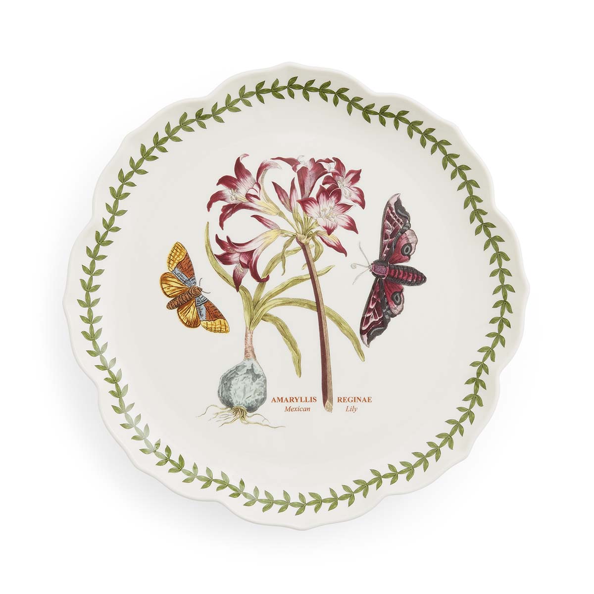 ボタニックガーデン ロータスブロッサム 11.25インチ プレート - メキシカンリリー