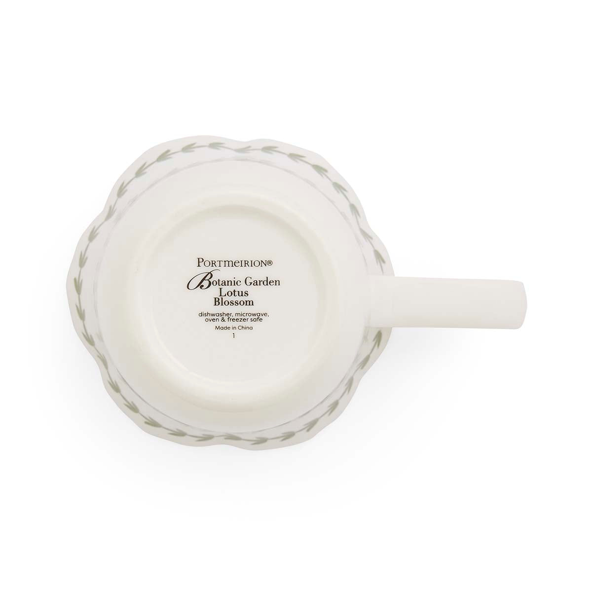 ボタニックガーデン ロータスブロッサム 14オンス マグカップ - 蝶 S/4