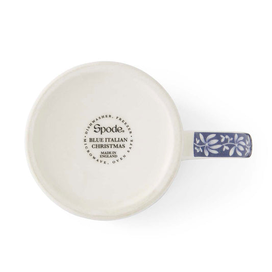 ブルーイタリアン クリスマスツリー マグカップ 12オンス