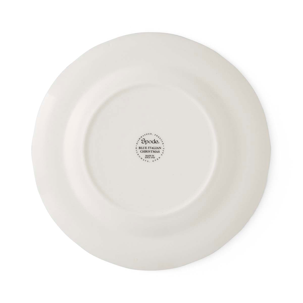 ブルーイタリアン クリスマスツリー ディナープレート 27cm
