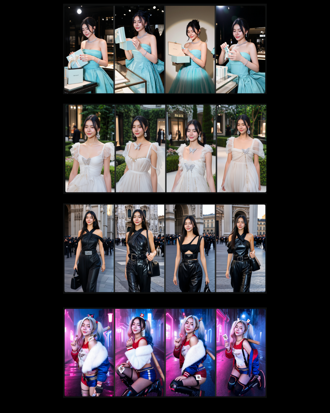 O2OデザインによるAIポートレートスタジオ