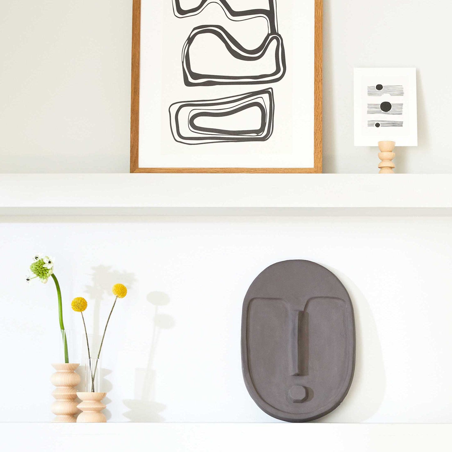 แจกันไม้โทเท็ม - สั้น หมายเลข 3