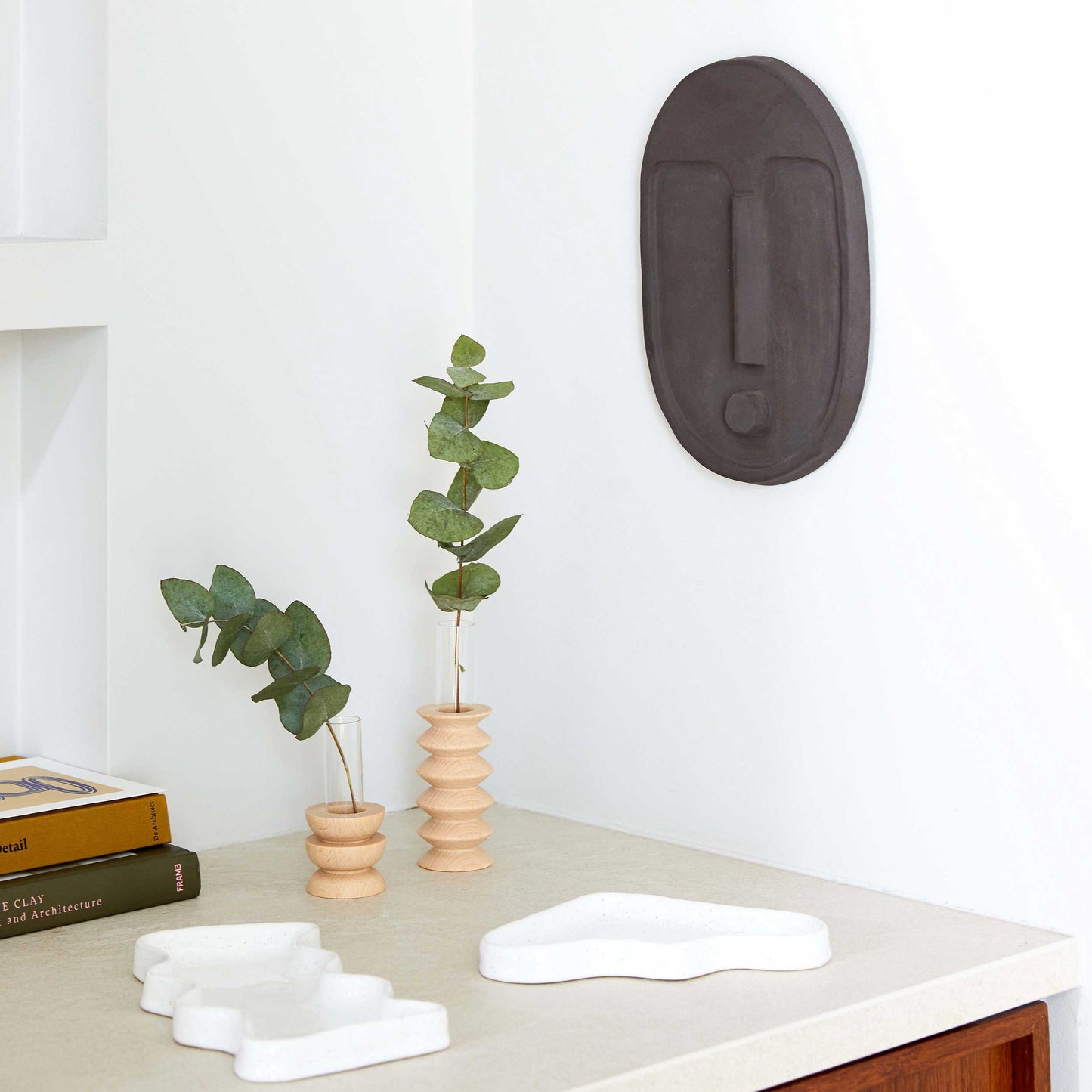 แจกันไม้โทเท็ม - สั้น หมายเลข 4