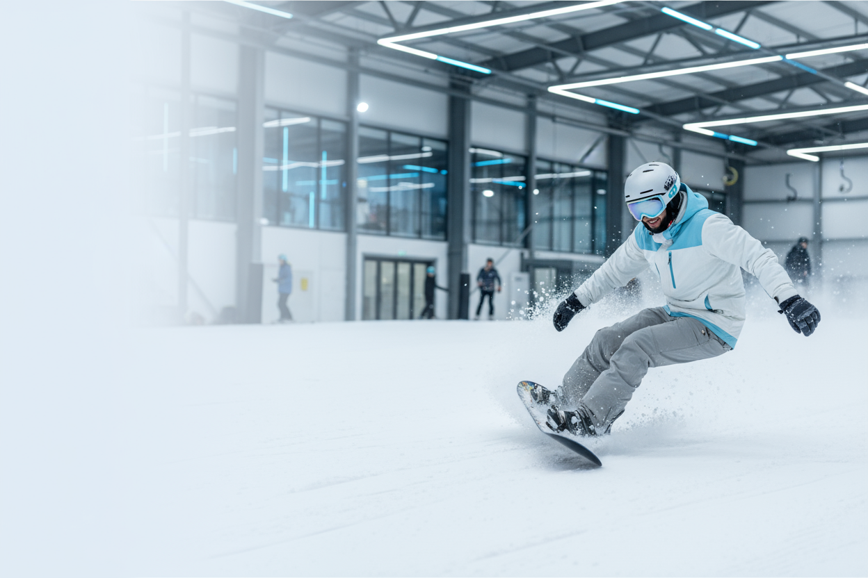Hero Banner - Snowboard Action Shot