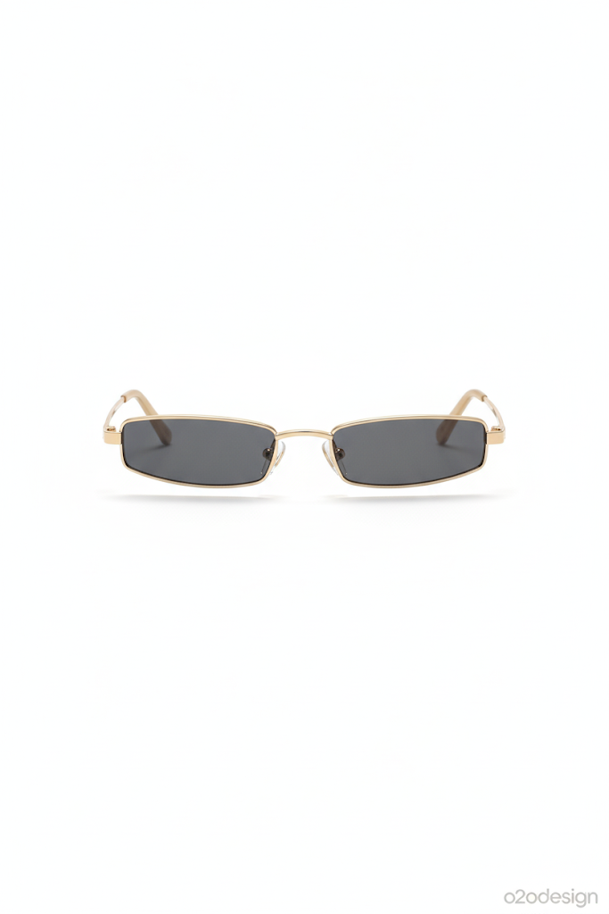 Golden Hour - Premium Rectangle Sunglasses