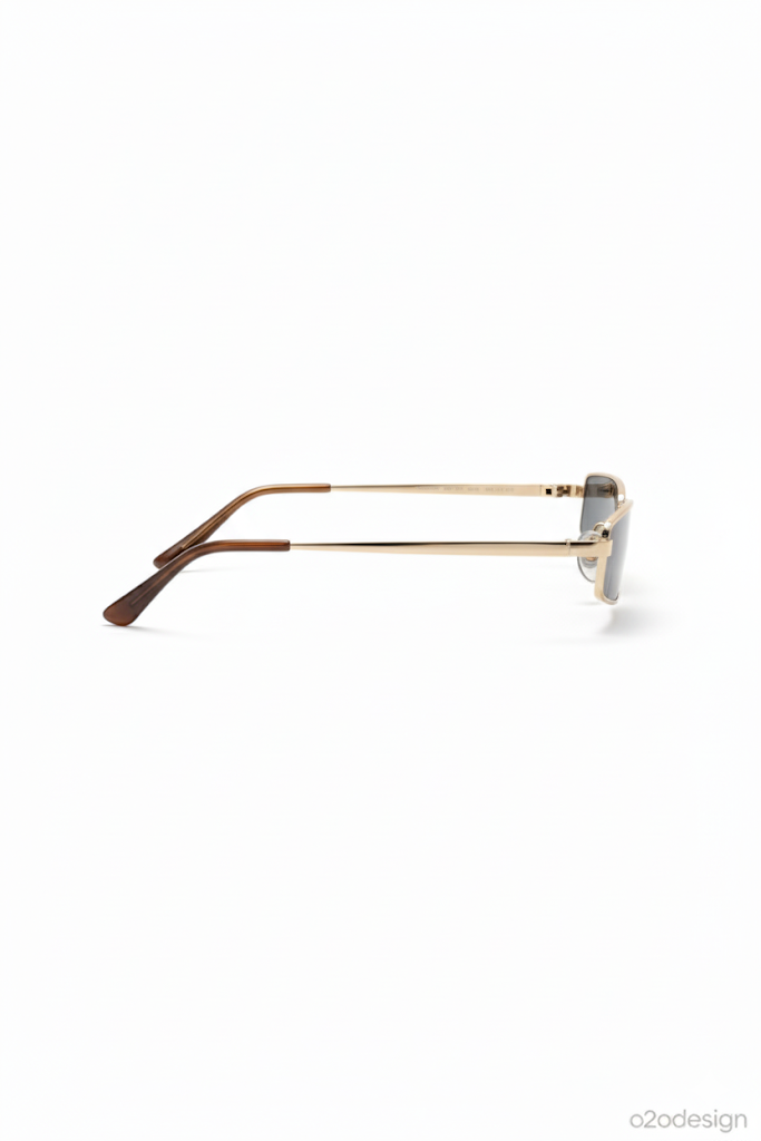 Golden Hour - Premium Rectangle Sunglasses