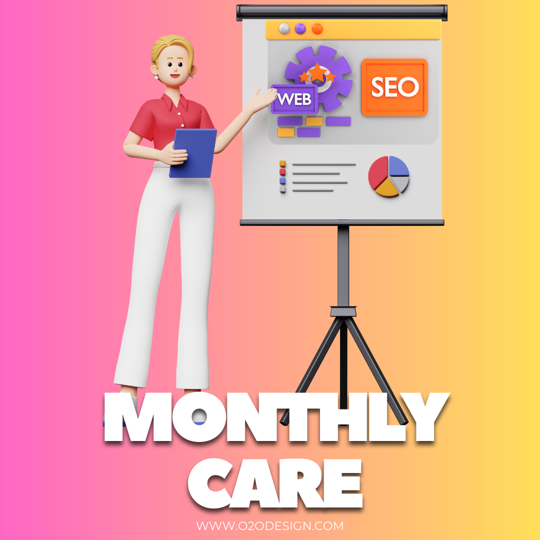 Monthly care  บริการดูแลเว็บไซต์แบบรายเดือน