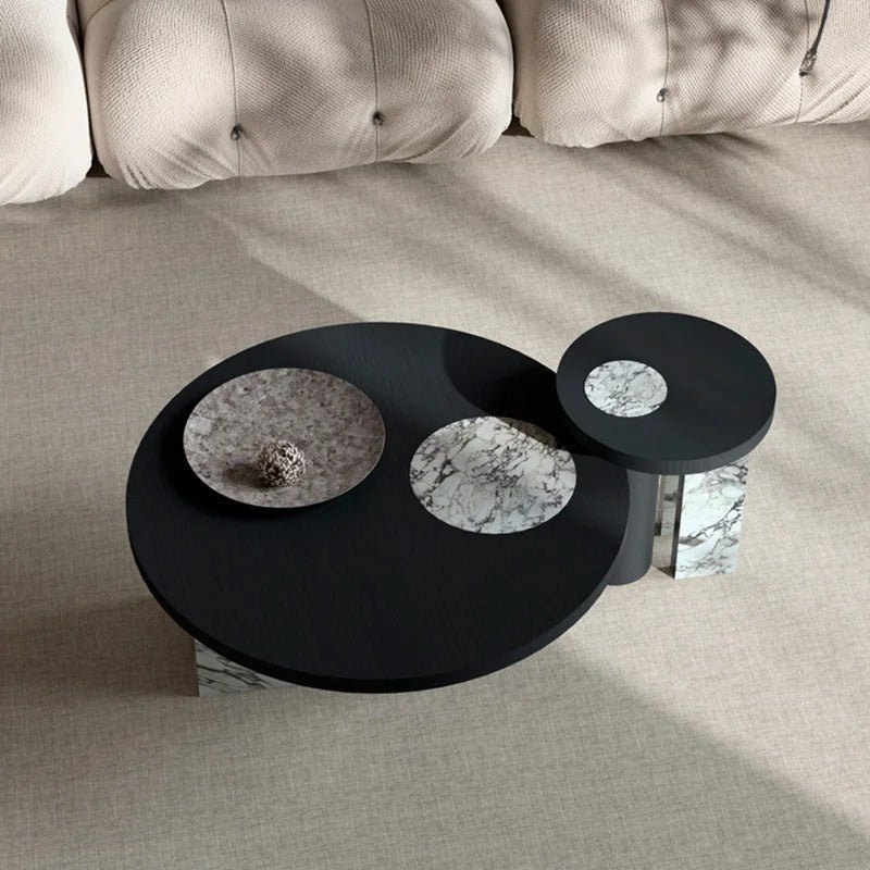 โต๊ะกาแฟนอร์ดิกสีดำ Alinda ปี 2014