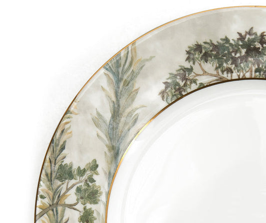 キットケンプ ゴールド 11インチ リムラウンドプレート トールツリー