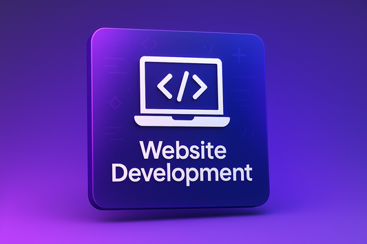 Website Development 3D Card